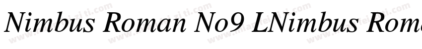 Nimbus Roman No9 LNimbus Roman No9字体转换